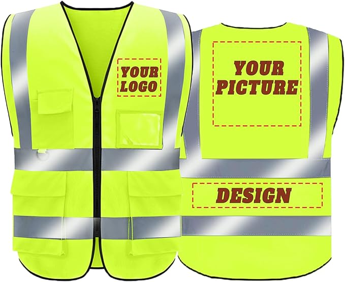 Reflective Safety Vest for Men & Women