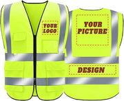 Custom Safety vest 4 pockets